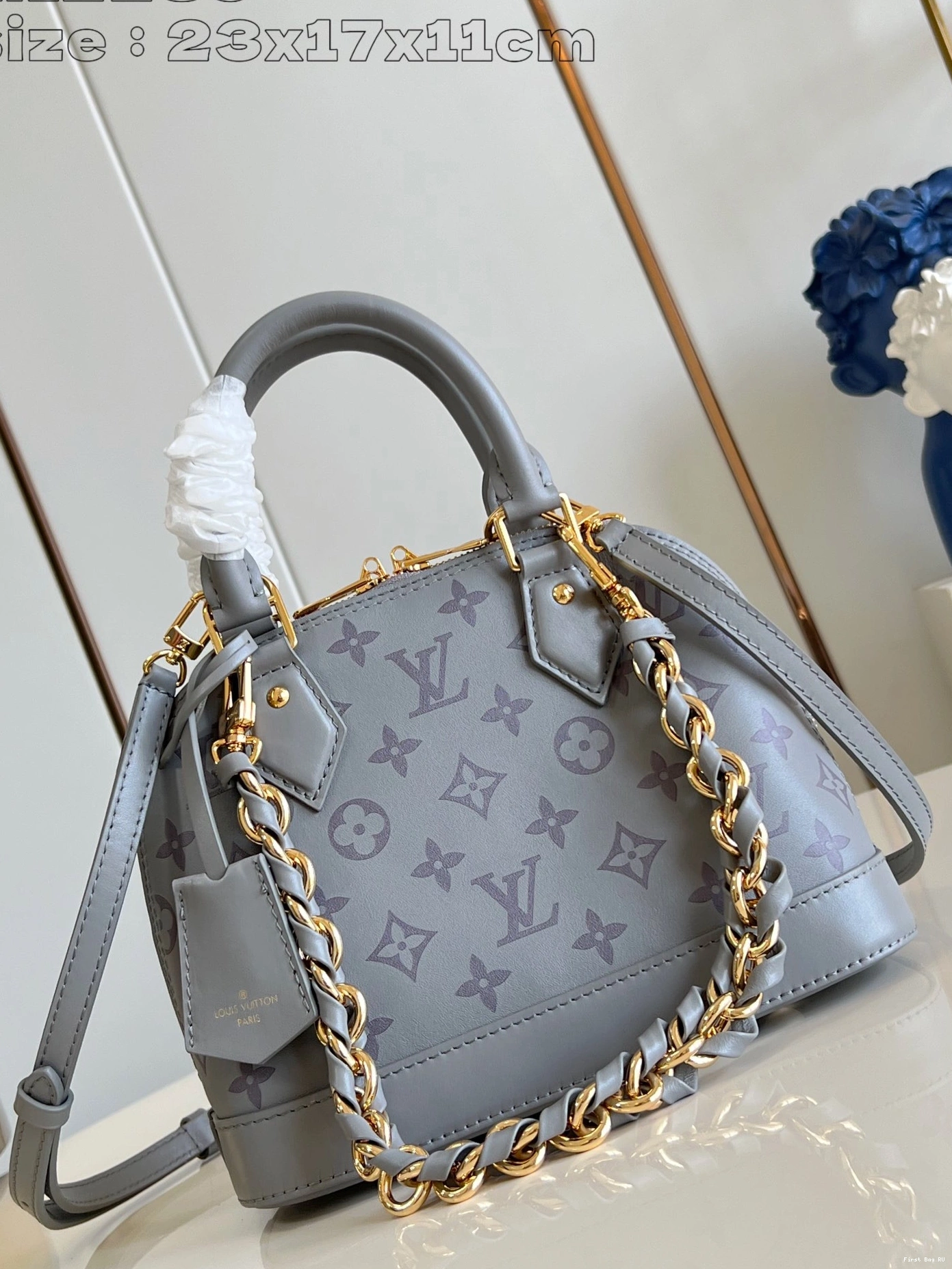 First bags ru reviews LOUIS BB-23.5*17.5*11.5cm VUITTON ALMA 0806